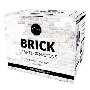 Giani Brick Transformations Whitewashed Kit